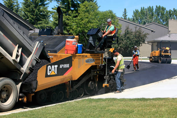 Permeable Paver Driveway in Williamsville, IL